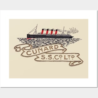 Cunard Posters and Art